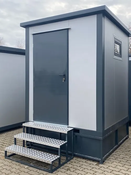 Contenedor Sanitario WC Box con Cabina Doble